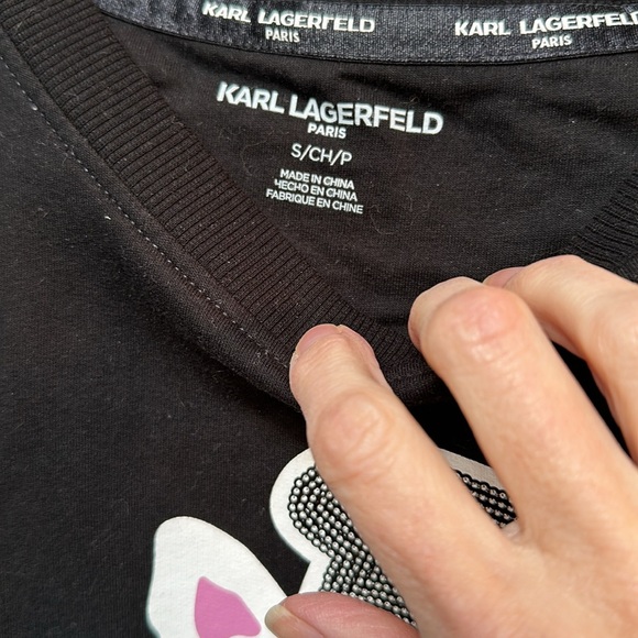 Karl Lagerfeld top - Picture 2 of 4